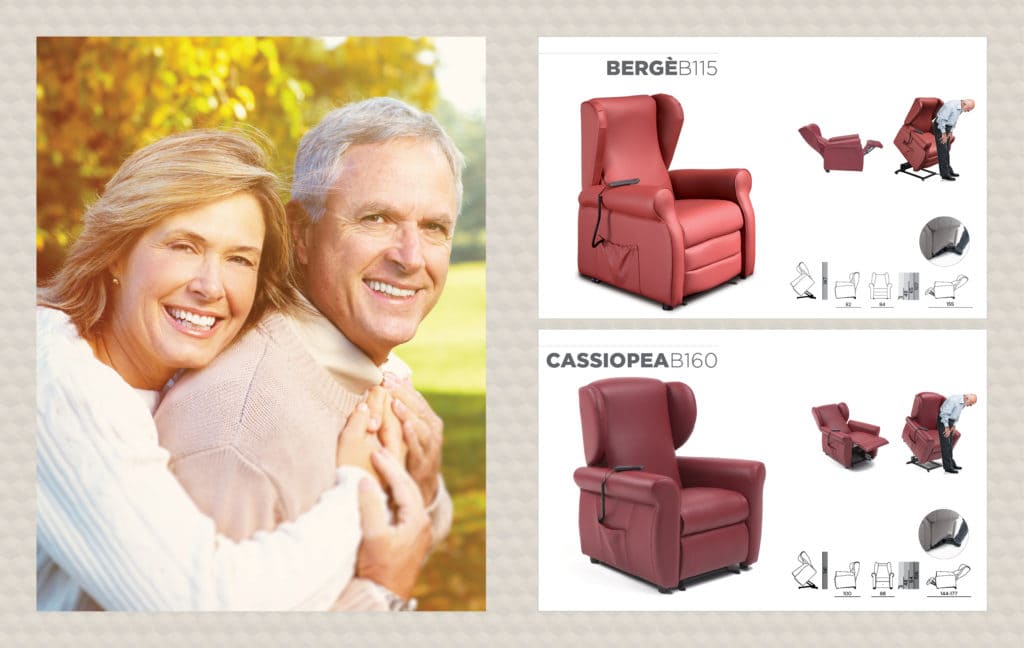 ARMCHAIRS BRUMA ITALY BERGE AND CASSIOPEA