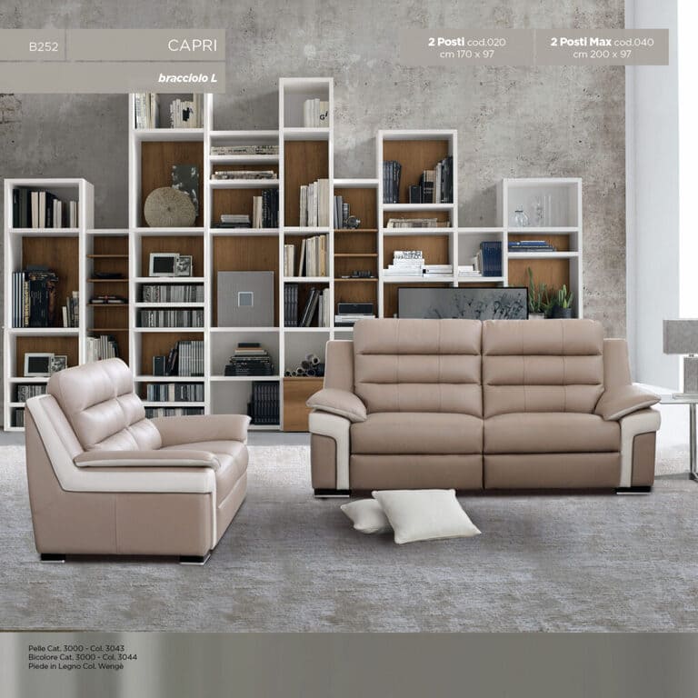 SOFA BRUMA ITALY CAPRI