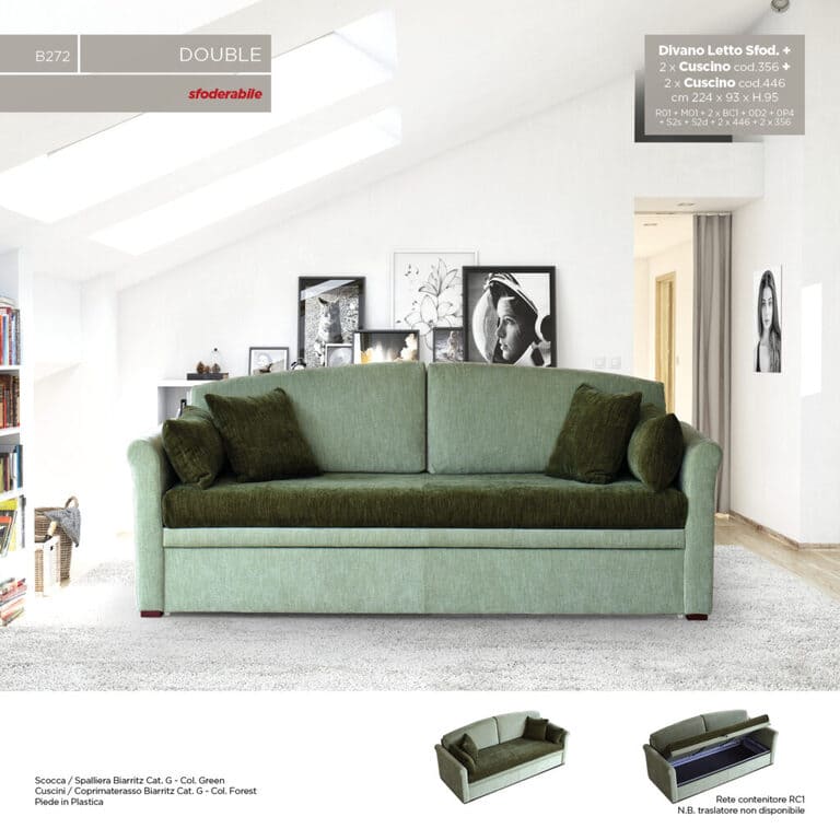 SOFA BRUMA ITALY DOUBLE