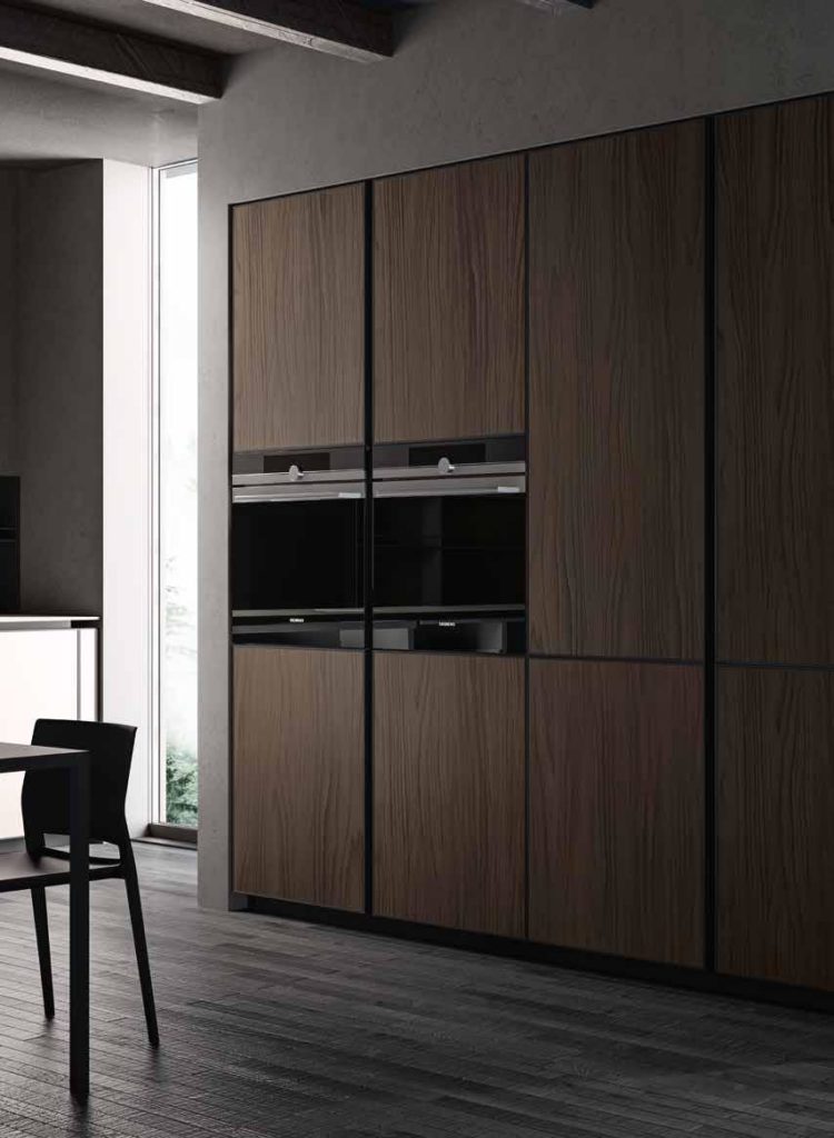 Arredo3 cucina Kronos 04 parete con forno