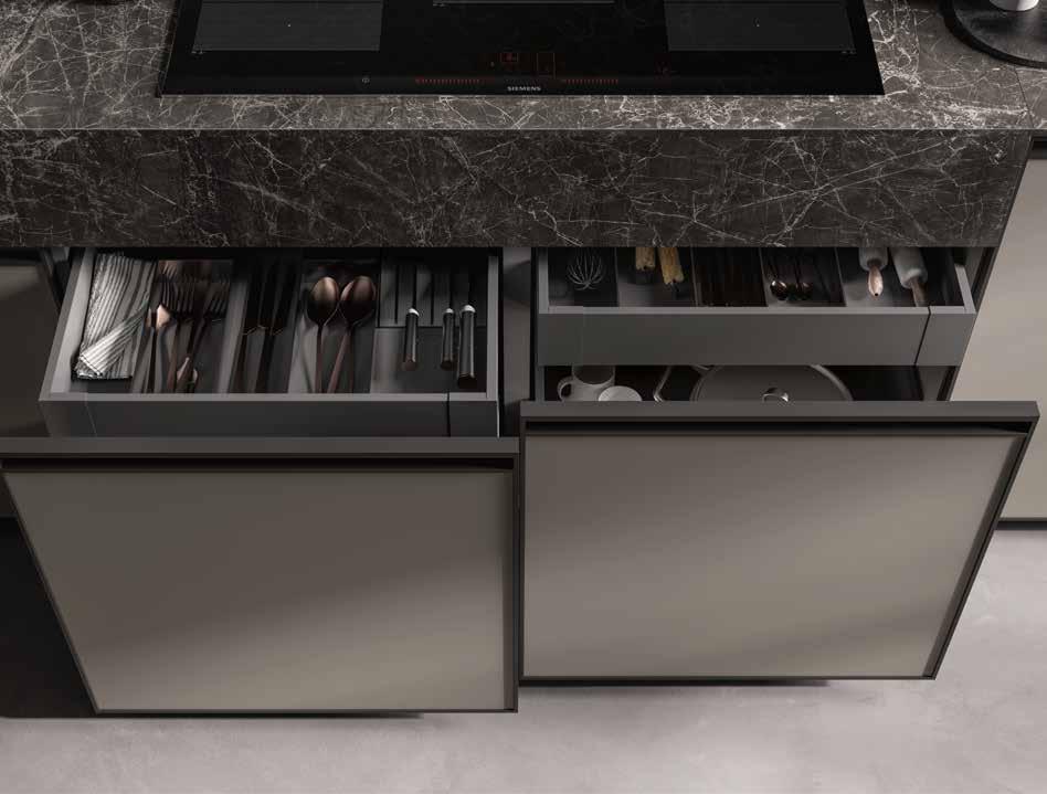 Arredo3 cucina Kronos 03 cassetti