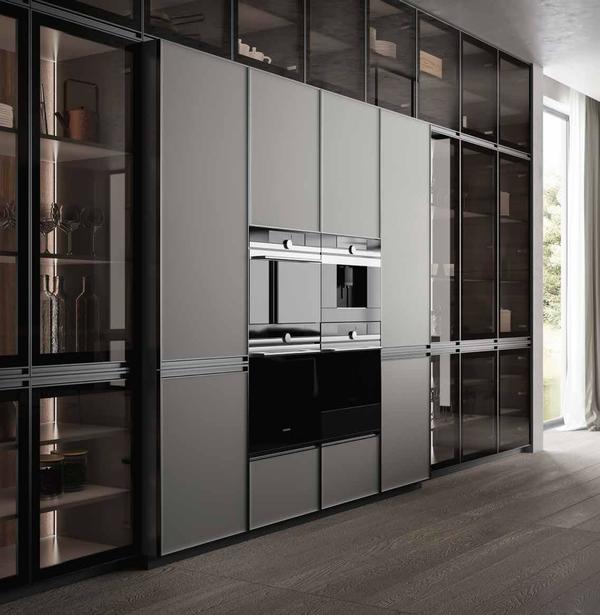 Arredo3 cucina Kronos 06 parete attrezzata