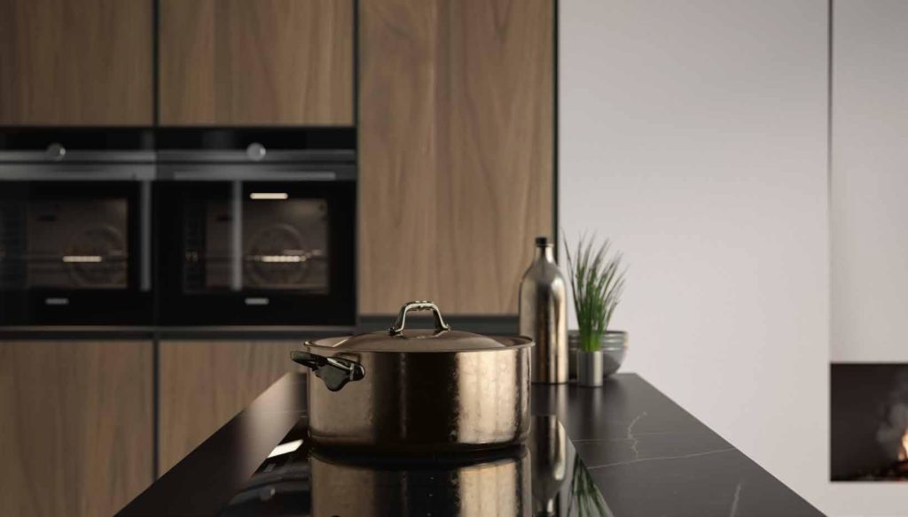 Arredo3 cucina kronos 05 isola con pentola