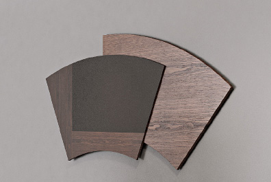 FAZZINI FAN-SHAPED MIRROR