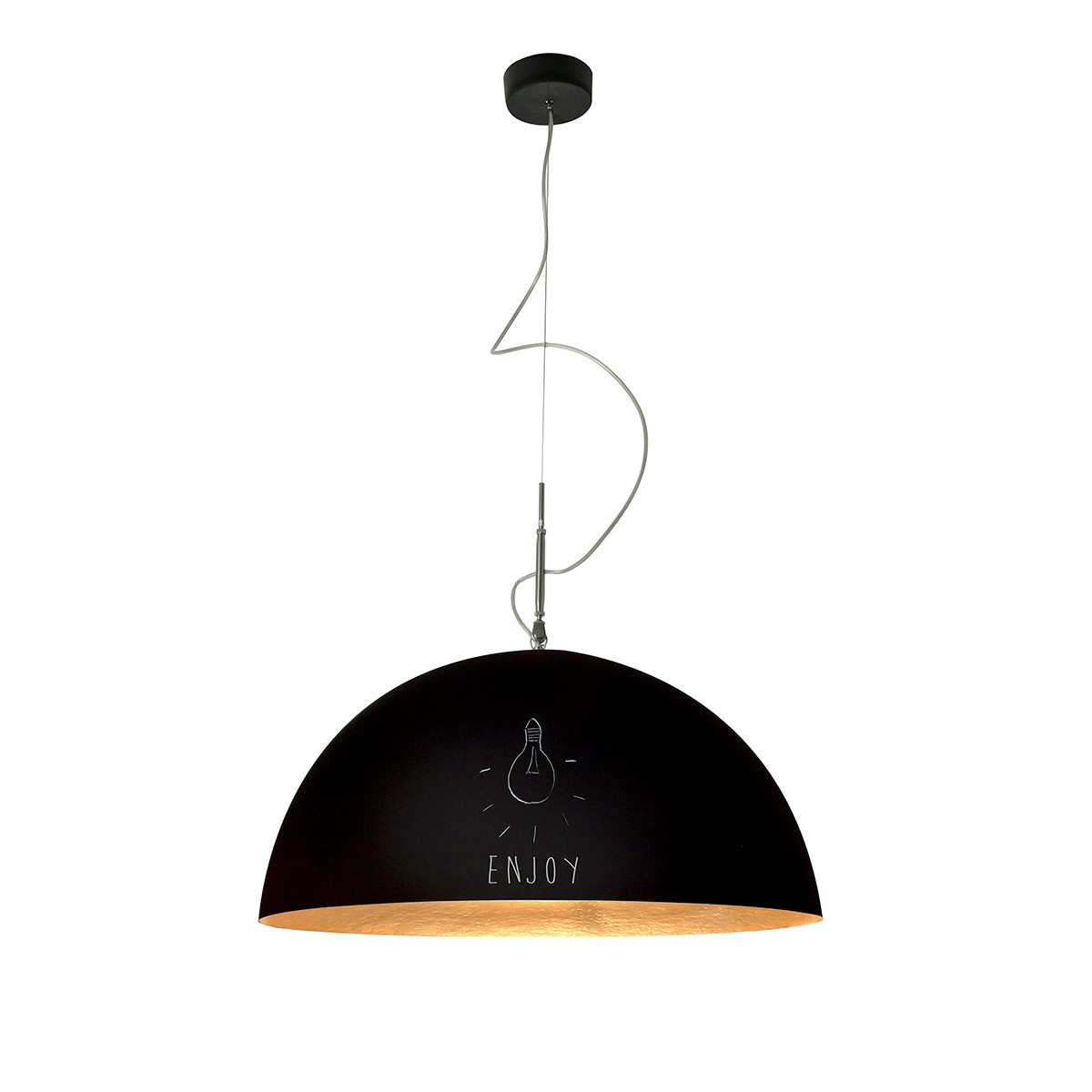 IN ES ART HALF MOON BLACKBOARD