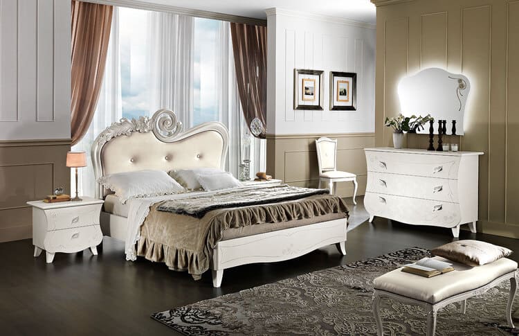 BEDROOM AURORA VENETIAN STUCCO MOBILPIÙ