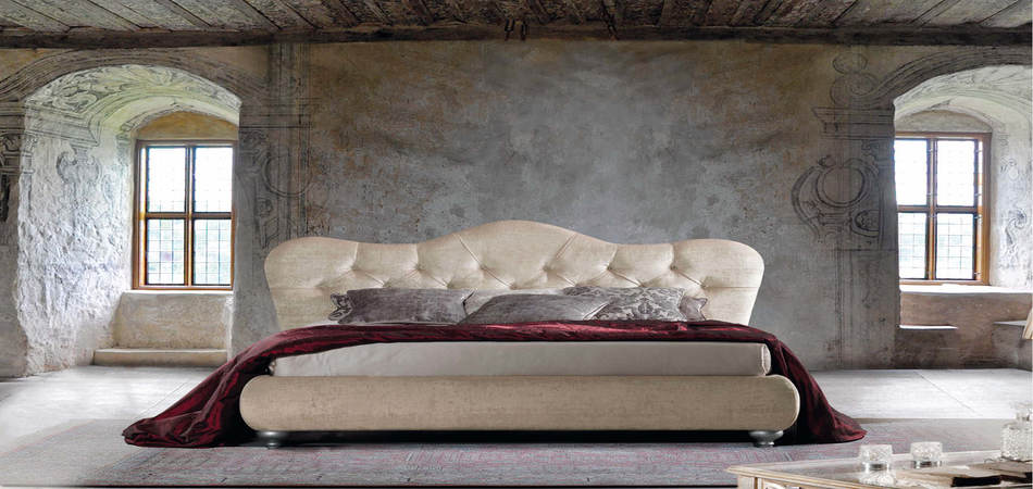 letto classico bacio matrimoniale giroletto 28bombato 2