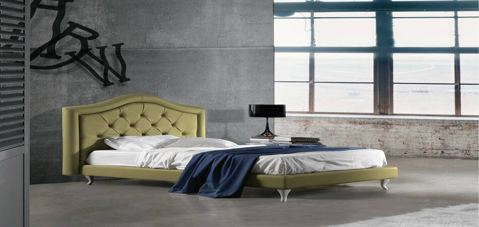 letto classico sogno capitonne singolo giroletto 14