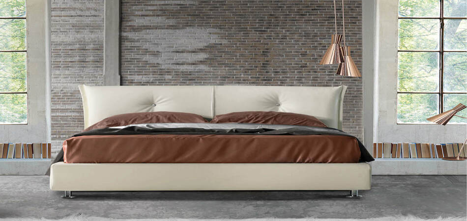 letto contemporaneo frappa matrimoniale giroletto 22