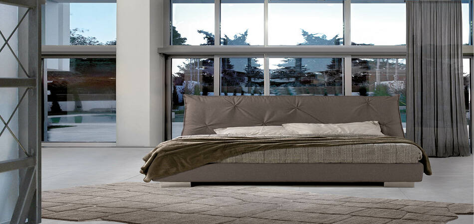 letto moderno vittoria matrimoniale giroletto 22