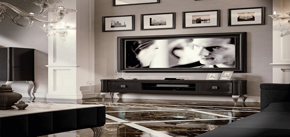 porta tv onice collezione aura valderamobili