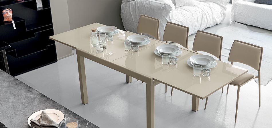LIVING MODERNO TARGET POINT TAVOLI DA CUCINA TAVOLO VEGA 1
