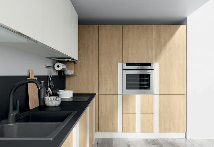 Colombini Casa Cucina Moderna Quadra colonna forno 42