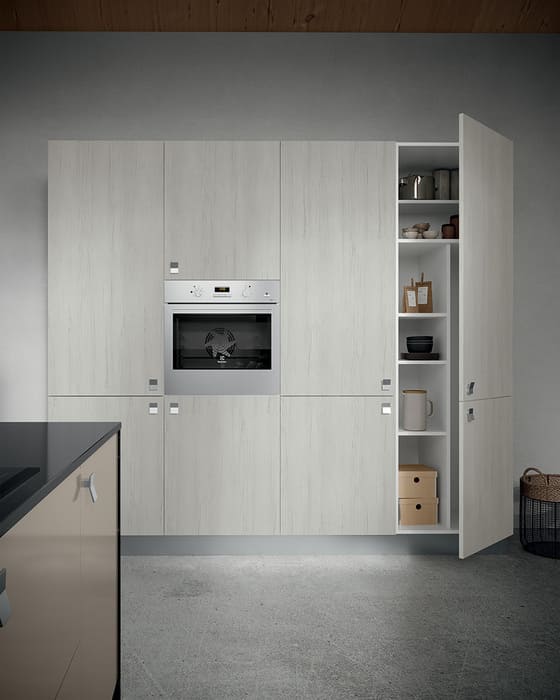 Colombini Casa Cucina Moderna Quadra colonna forno e dispensa 29b