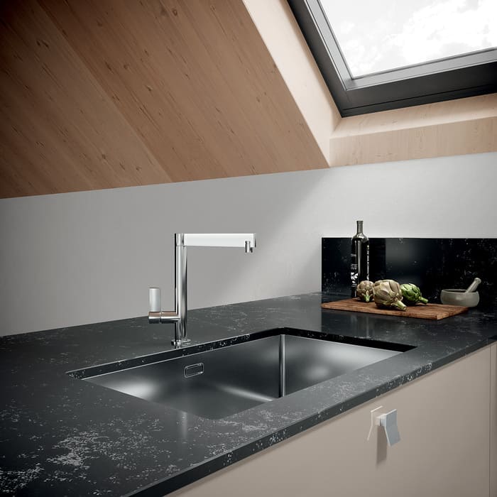 Colombini Casa Cucina Moderna Quadra lavello design 27a