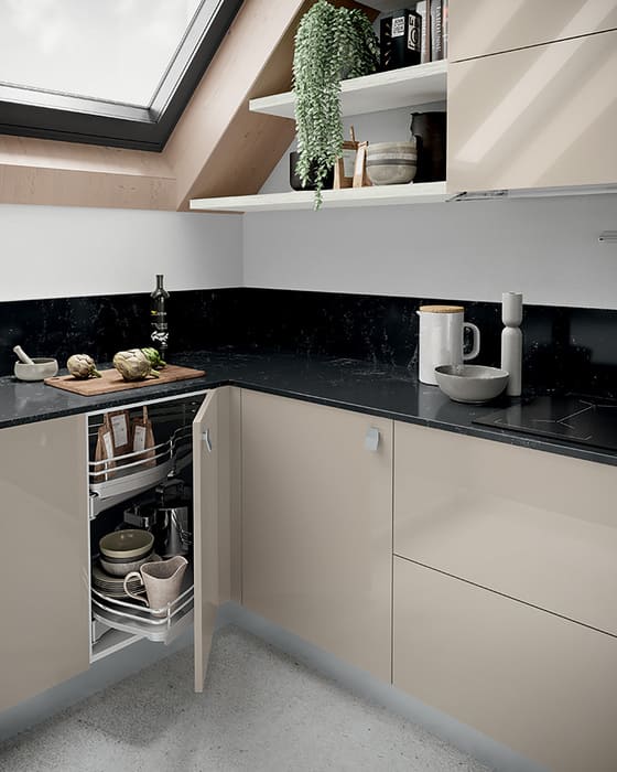 Colombini Casa Cucina Moderna Quadra sportelli organizzati 27b