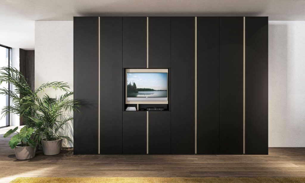 ARMADI nero con reflex tv