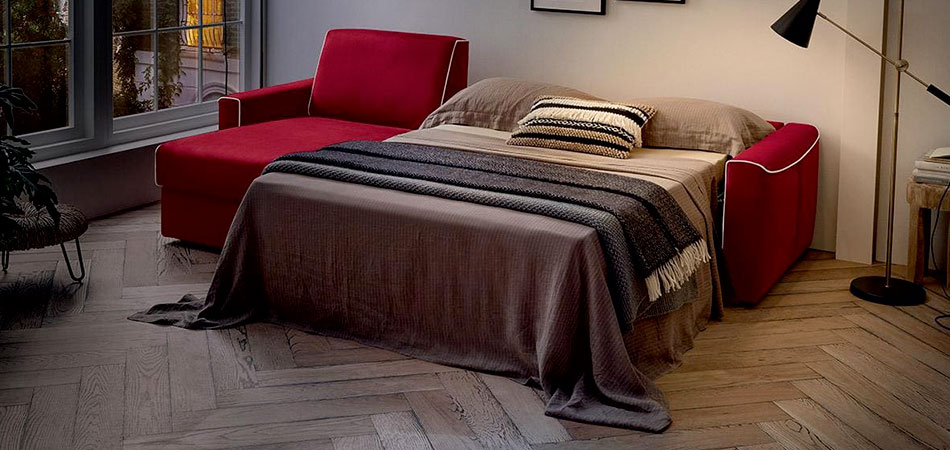 copertina divano letto felis