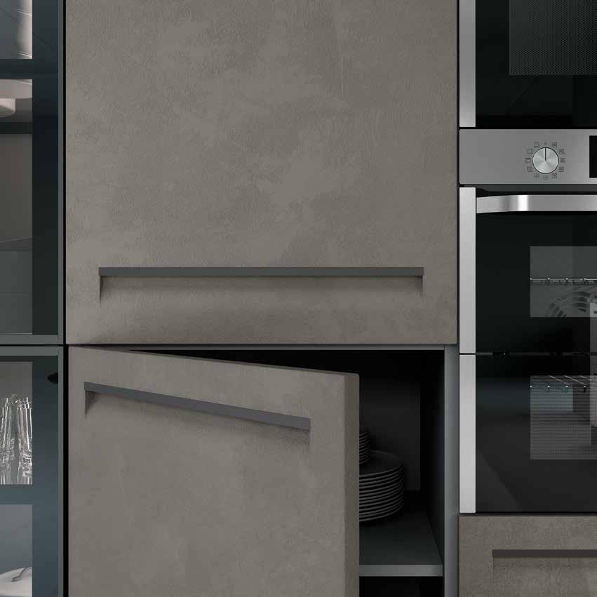 Arredo3 Cucina Tekna 01 dettaglio ante dispensa