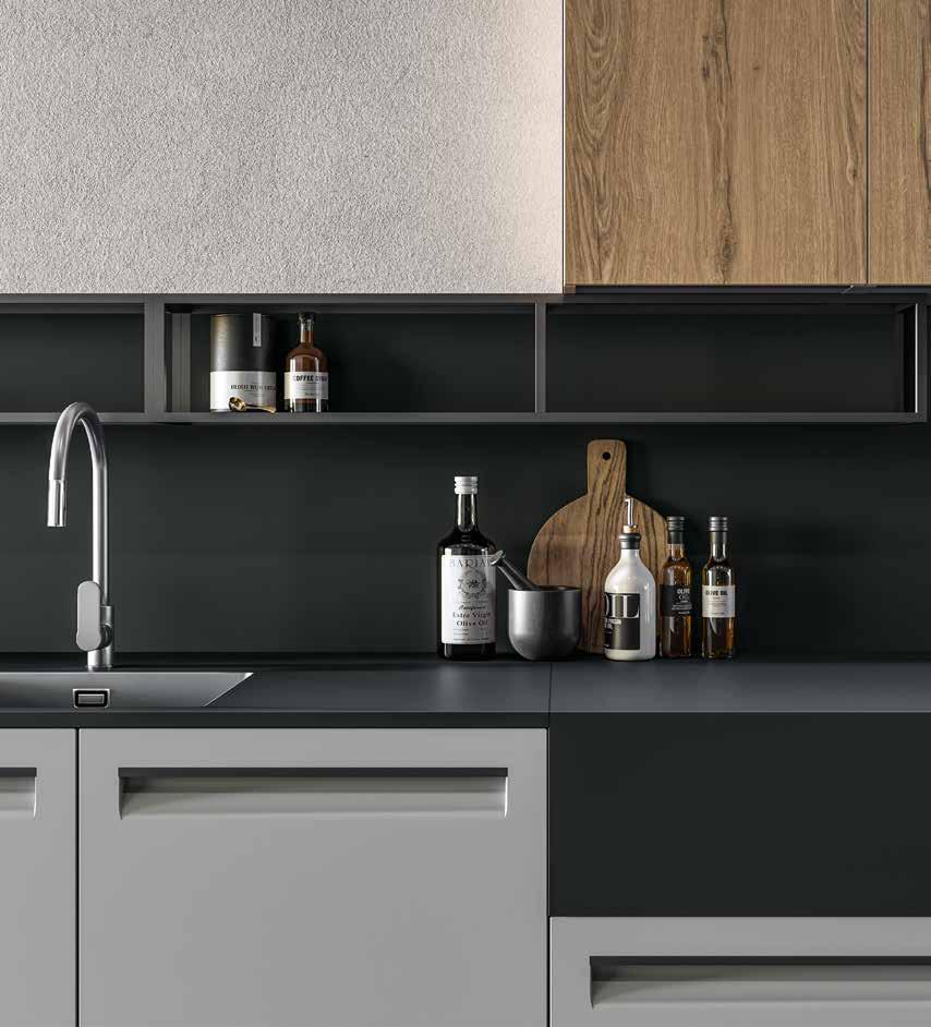 Arredo3 cucina Tekna 02 dettagli piano cucina