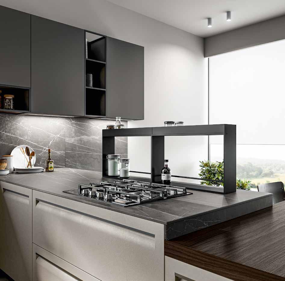 Arredo3 cucine Tekna 05 dettagli piano cottura