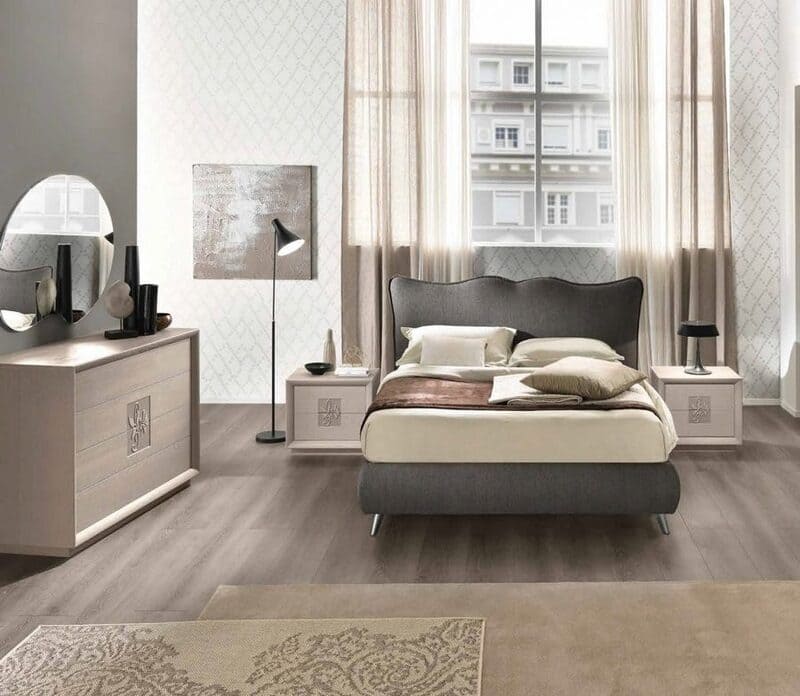 CAMERA DA LETTO EURO DESIGN FRASSINO GRAY