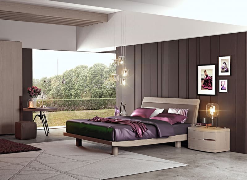 FAZZINI LETTO ECOPELLE NEW LEKURVE