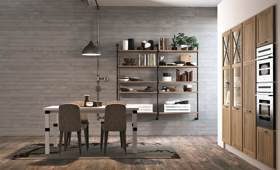 LUBE LIBRERIA MODULARI METALLICHE